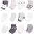 Touched By Nature Organic Cotton Socks - Gray Charcoal Stars (10763567)