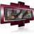 Arkiio Burgundy Elegance Tavla 100x50cm