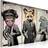 Arkiio Monkey business 120x80 Tavla