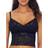 Cosabella Never Say Never Crop Cami - Black