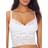 Cosabella Never Say Never Crop Cami - White