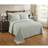Better trends Jullian Bedspread Green (279.4x205.74cm)