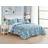 Poppy & Fritz Brooke Duvet Cover Blue (264.16x223.52cm)