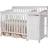 Dream On Me Jayden 4-in-1 Convertible Mini Crib and Changer 29x56.8"