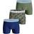 Björn Borg Core Boxer 3-pack - Khaki/Blue