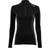 Aclima WarmWool Mockneck Women - Jet Black