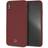 Mercedes MEHCI65SILRE iPhone Xs Max raudona/raudonas kietas silikono linija