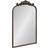 Kate and Laurel Traditional Arch Wall Mirror 19x31cm