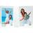 Deknudt Frames Deknudt S58RL2H2V_5,5X8,6 skifteramme Papirformat: 5.5 x 8.6 cm Transparent Ramme