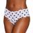 Cosabella Never Say Never Printed Comfie Thong - Diamond Navy