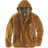 Carhartt Relaxed Fit Washed Duck Sherpa-Lined Utility Jacket - Brown