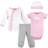 Luvable Friends Preemie Pant Bodysuit Shirt Cap 4-pack - Girl Cloud (10169059)