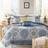 Madison Park Menara Bedspread Blue (228.6x228.6cm)