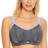 Pour Moi Jenn Convertible High Impact Underwire Sports Bra - Grey Marl Purple