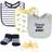 Hudson Cotton Bib and Sock Set 5-pack Bananas