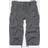 Brandit Industry 3/4 Shorts, grey-purple, 2XL, grey-purple