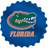 Florida Gators Bottle Cap Wall Sign