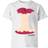 Disney Kid's Princess Colour Silhouette Snow White Apple T-shirt - White