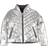 IKKS Girl’s Reversible Padded Jacket - Silver/Navy