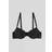 Emporio Armani Basic Bindning Mikrofiber Push Up - Schwarz