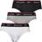 Reebok 3 Pack Wiggins Briefs /White