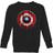 Marvel Kid's Captain America Wooden Shield Sweatshirt