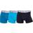 CR7 Men's Cotton Trunks 3-pack - Blue/Turquoise