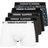 Urban Classics Boxer Shorts 5-Pack ban.aop brand.aop cha blk wht