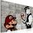 Arkiio Banksy Mario Bros 120x80 Tavla