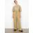 Second Female Nukana New Trousers Kvinde Brede Ben Ensfarvet hos Magasin Sponge