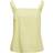 Jack & Jones JJXX cotton ruched back cami top in bright