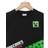 Minecraft Barn/Kids Creeper Colour Block T-Shirt 14-15