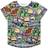Minecraft T-shirt för barn/barn med överlevnadsläge Black/Grey/White 13-14