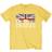 The Beatles Kid's Logo & Vintage Flag T-shirt - Yellow