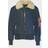 Alpha Industries Injector III Zipped Jacket With Fur Collar