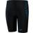 Speedo Kid's Plastisol Placement Jammer - Black/Pool