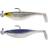 Westin ShadTeez 9cm R 'N R 7g #4/0 (2-pack) Clear Water Mix 2