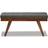 Baxton Studio Alona Settee Bench 104.9x45cm