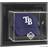 Fanatics Tampa Bay Rays Fanatics Authentic Black Framed Wall-Mounted Logo Cap Display Case