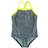 Name It Patterned Swimsuit - Safety Yellow (13187596)