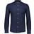 Lindbergh Slim Fit Shirt - Blue/ Navy Mix