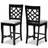 Baxton Studio Nisa Bar Stool 108cm 2pcs