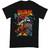 Marvel Comics Unisex Adult T-Shirt (Black/Red/Yellow)