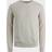 Jack & Jones JJEEMIL stickad pullover, Oatmeal Melange