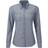Premier Kvinnor/Damer Chambray Organic långärmad skjorta Denim