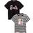 Barbie Girls T-Shirt (Pack of 2)