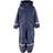 Color Kids PU Rainwear w. Suspenders/Fleece - Dress Blues (5822-772)