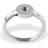 Dyrberg/Kern 6 Ring - Silver/Transparent