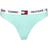 Tommy Hilfiger Stretch Cotton Logo Thong - Aqua Glow