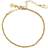 CU Jewellery Roof Plain Brace Armbånd - Guld